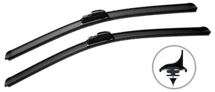 бескаркасный стеклоочиститель