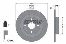 Тормозной диск Textar 92061700 для Mazda MX-5 2 пок. / рестайлинг