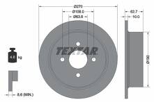 Тормозной диск Textar 92064400 для Ford Escort 6 пок. / универсал