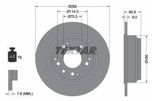 Тормозной диск Textar 92078400 для Honda Legend 4 пок.