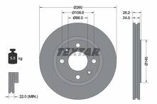 Тормозной диск Textar 92078603 92078603