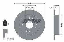Тормозной диск Textar 92081700 92081700