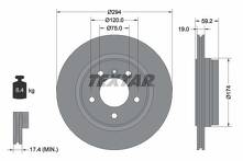 Тормозной диск Textar 92097303 для BMW 3 серии E46 / кабриолет