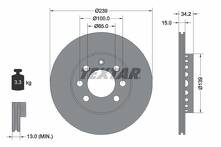 Тормозной диск Textar 92106403 для Volkswagen Lupo 1 пок.