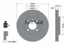 Тормозной диск Textar 92128300 для Volkswagen Lupo 1 пок.