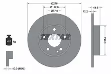 Тормозной диск Textar 92131803 для Mercedes-Benz A-Class W169 / рестайлинг