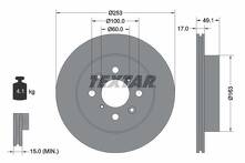 Тормозной диск Textar 92135303 для Suzuki Ignis 1 пок.