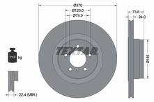 Тормозной диск Textar 92155203 для BMW 7 серии E65 / рестайлинг