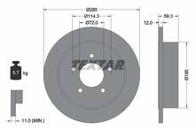 Тормозной диск Textar 92194003 для Jeep Cherokee 2 пок.