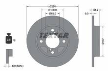Тормозной диск Textar 92303603 для Suzuki Swift 5 пок.