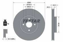 Тормозной диск Textar 92304205 для Mazda MX-5 4 пок.