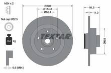 Тормозной диск Textar 92316503 для Renault Talisman 1 пок.