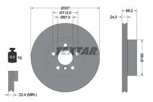 Тормозной диск Textar 92326805 для BMW 3 серии G20 / седан