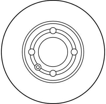 TRW DF2755 <span>тормозной диск полный</span>