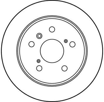 TRW DF2661 <span>тормозной диск полный</span>