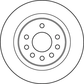 TRW DF4938 <span>тормозной диск полный</span>