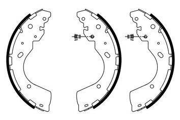 Bosch 0 986 487 922 <span>тормозные колодки задние</span>