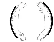 Задние тормозные колодки Textar 91037400 для Renault Twingo 1 пок.