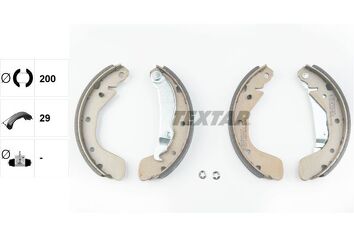 Textar 91044800 <span>тормозные колодки задние</span>