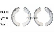 Задние тормозные колодки Textar 91078800 для Citroen C-ZERO 1 пок.