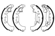 Задние тормозные колодки Bosch 0 986 487 956 для Fiat Tipo 2 пок. / хэтчбек