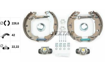 Textar 84056601 <span>тормозные колодки задние</span>