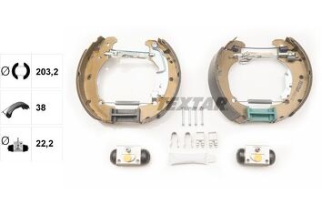 Textar 84061101 <span>тормозные колодки задние</span>
