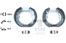 Задние тормозные колодки Textar 84079800 для Ford Tourneo Courier 1 пок.