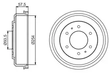 Задние тормозные барабаны Bosch 0 986 477 220