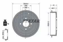 Задний тормозной барабан Textar 94019900