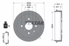 Задний тормозной барабан Textar 94026500