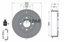 Задний тормозной барабан Textar 94027600