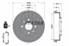 Задний тормозной барабан Textar 94028500