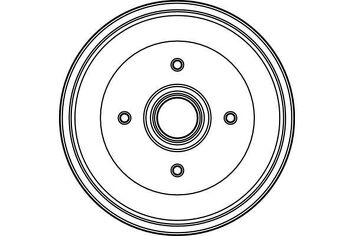 TRW DB4156 <span>задний тормозной барабан</span>