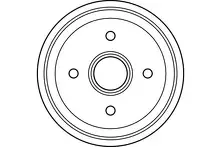 Задний тормозной барабан TRW DB4159
