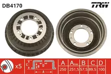 Задний тормозной барабан TRW DB4170