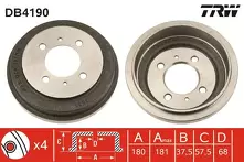 Задний тормозной барабан TRW DB4190