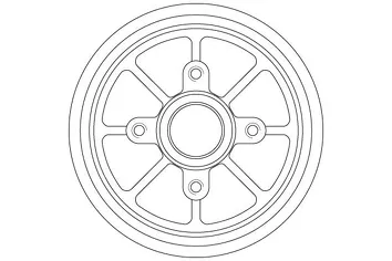 TRW DB4220MR <span>задний тормозной барабан</span>