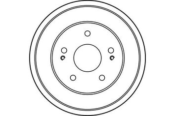 TRW DB4223 <span>задний тормозной барабан</span>