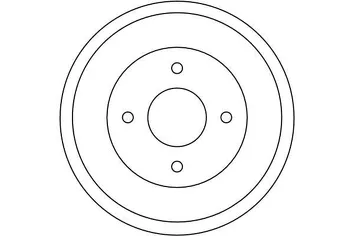 TRW DB4244 <span>задний тормозной барабан</span>