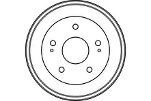Задний тормозной барабан TRW DB4250