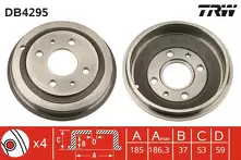 Задний тормозной барабан TRW DB4295