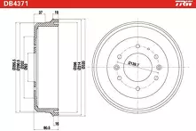 Задний тормозной барабан TRW DB4371
