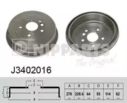 Задний тормозной барабан Nipparts J3402016