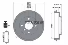 Задний тормозной барабан Textar 94031900
