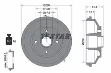 Задний тормозной барабан Textar 94043000