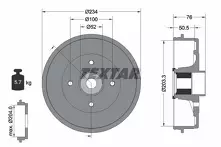 Задний тормозной барабан Textar 94045000