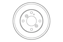 Задний тормозной барабан TRW DB4553