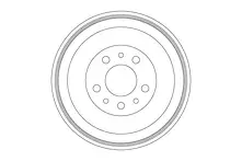 Задний тормозной барабан TRW DB4563