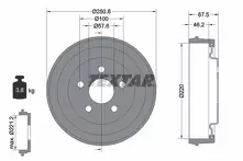 Задний тормозной барабан Textar 94045900